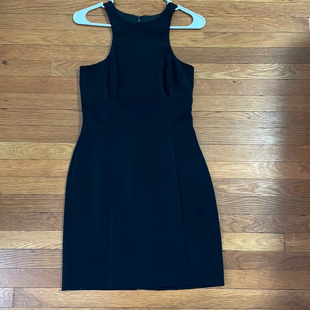 Black Express mid length dress